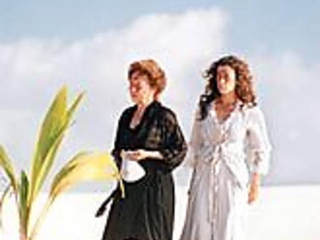DAUGHTER (AND MOTHER) OF THE DUST Montenegro, left, and Torres endure a dry... DAUGHTER (AND MOTHER) OF THE DUST Montenegro, left, and Torres endure a dry spell.