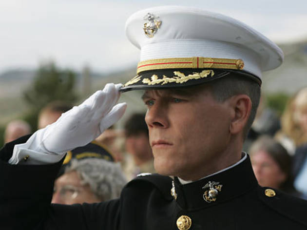 Bacon gives military funerals the white-glove treatment in Taking Chance Bacon gives military funerals the white-glove treatment in Taking Chance.