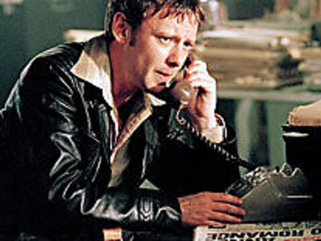 MAN OUT OF TIME Simm goes forward into the past MAN OUT OF TIME Simm goes forward into the past.