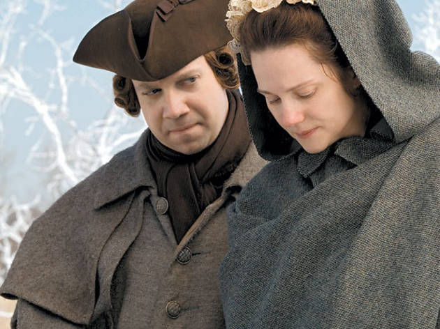 NEW ENGLAND PATRIOTS Giamatti and Linney struggle to balance marriage and duty... NEW ENGLAND PATRIOTS Giamatti and Linney struggle to balance marriage and duty as John and Abigail Adams.