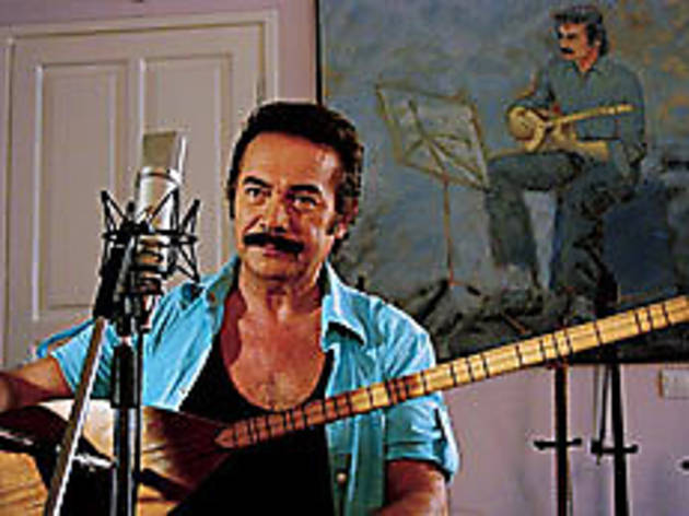 OLD TURK Musical icon Orhan Gencebay steps up to the mike OLD TURK Musical icon Orhan Gencebay steps up to the mike.
