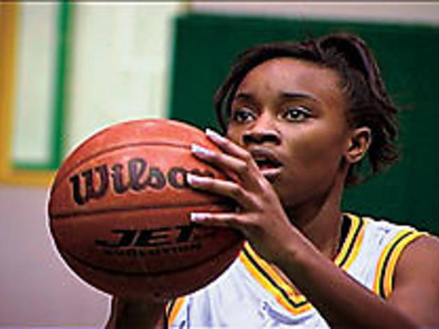 COURTLY LOVE Darnellia Russell hoops to conquer COURTLY LOVE Darnellia Russell hoops to conquer.