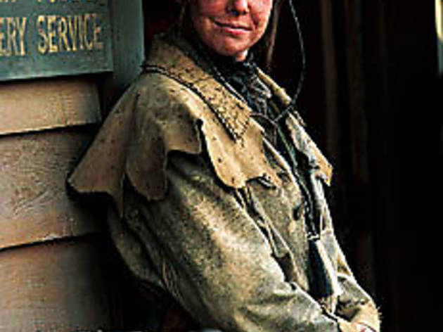 LEATHER QUEEN Robin Welgert as Calamity Jane LEATHER QUEEN Robin Welgert as Calamity Jane.