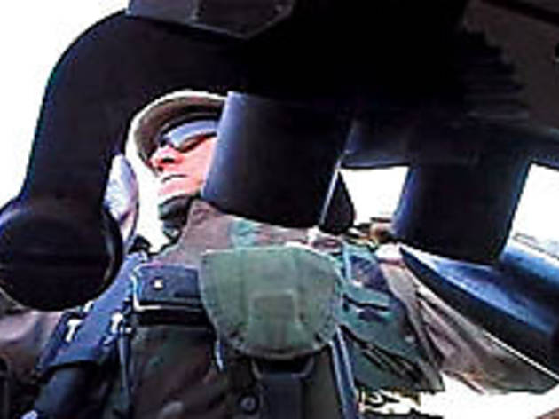 REFLECTIONS IN A GLASS EYE Guardsman Mike Moriarity serves, protects, shoots a... REFLECTIONS IN A GLASS EYE Guardsman Mike Moriarity serves, protects, shoots a video diary.