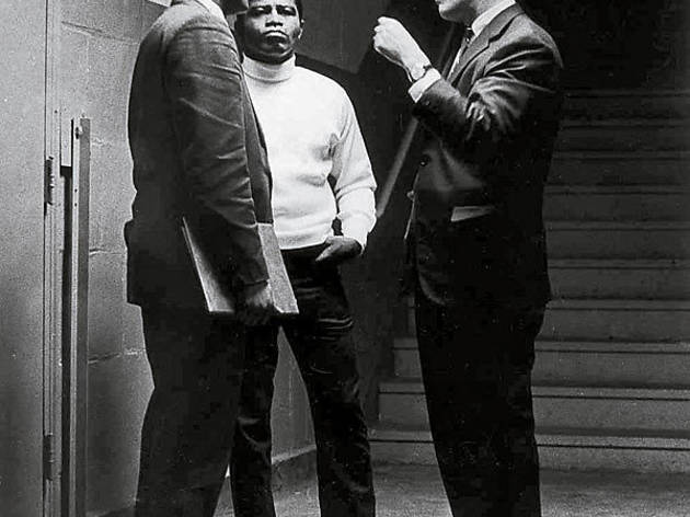 PLEASE, PLEASE, PLEASE Atkins, Brown and White, from left, call for peace PLEASE, PLEASE, PLEASE Atkins, Brown and White, from left, call for peace.