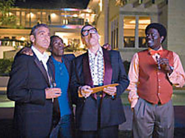FUN-LOVIN' CRIMINALS Clooney, left, and pals ensure all bets are off FUN-LOVIN' CRIMINALS Clooney, left, and pals ensure all bets are off.