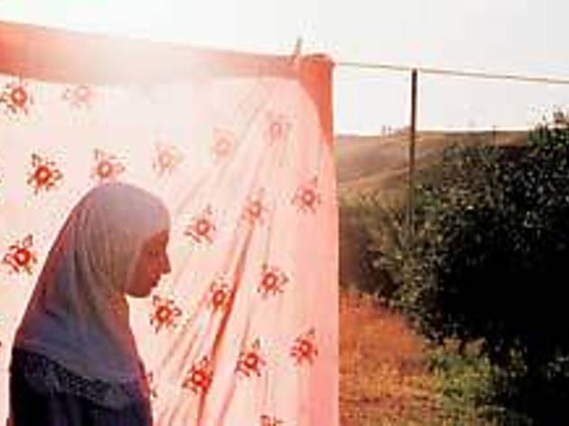 HUNG OUT TO DRY A Palestinian woman has no place to go HUNG OUT TO DRY A Palestinian woman has no place to go.