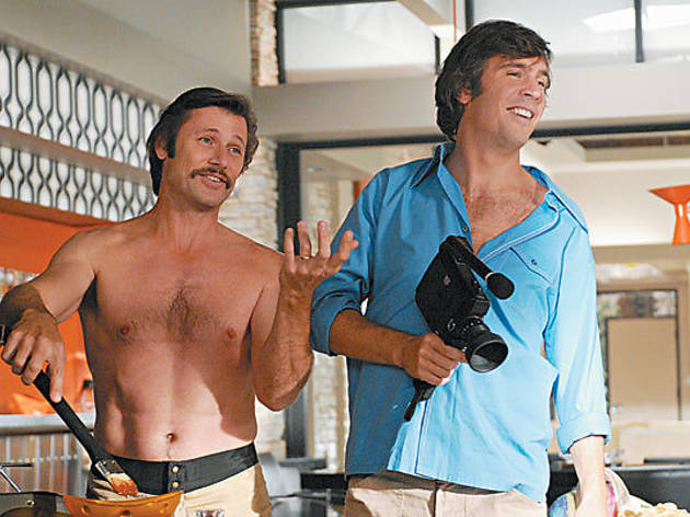 HEY NEIGHBOR Show, left, and Davenport party like it's 1976 HEY NEIGHBOR Show, left, and Davenport party like it's 1976.