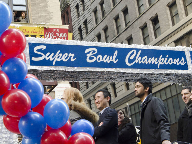 New York Giants victory parade