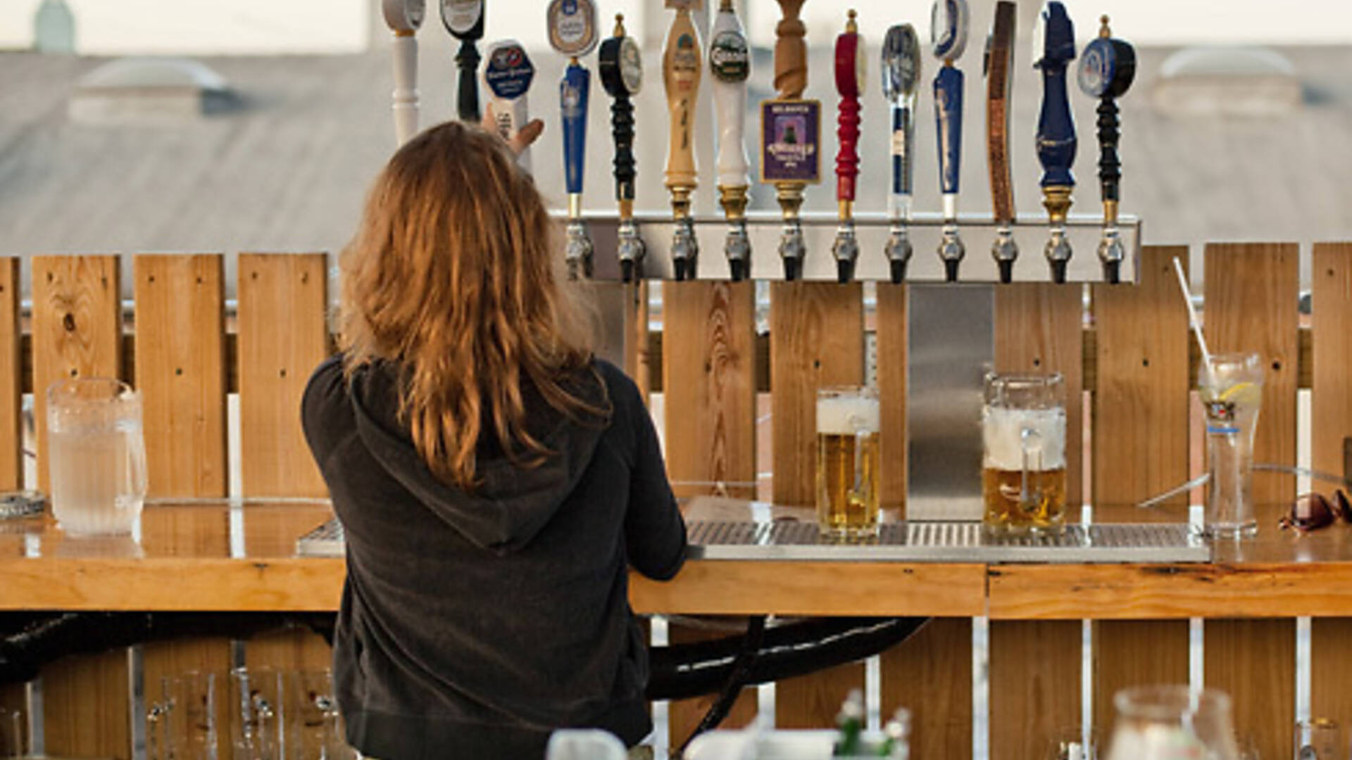 Berry Park Bars in Greenpoint, New York