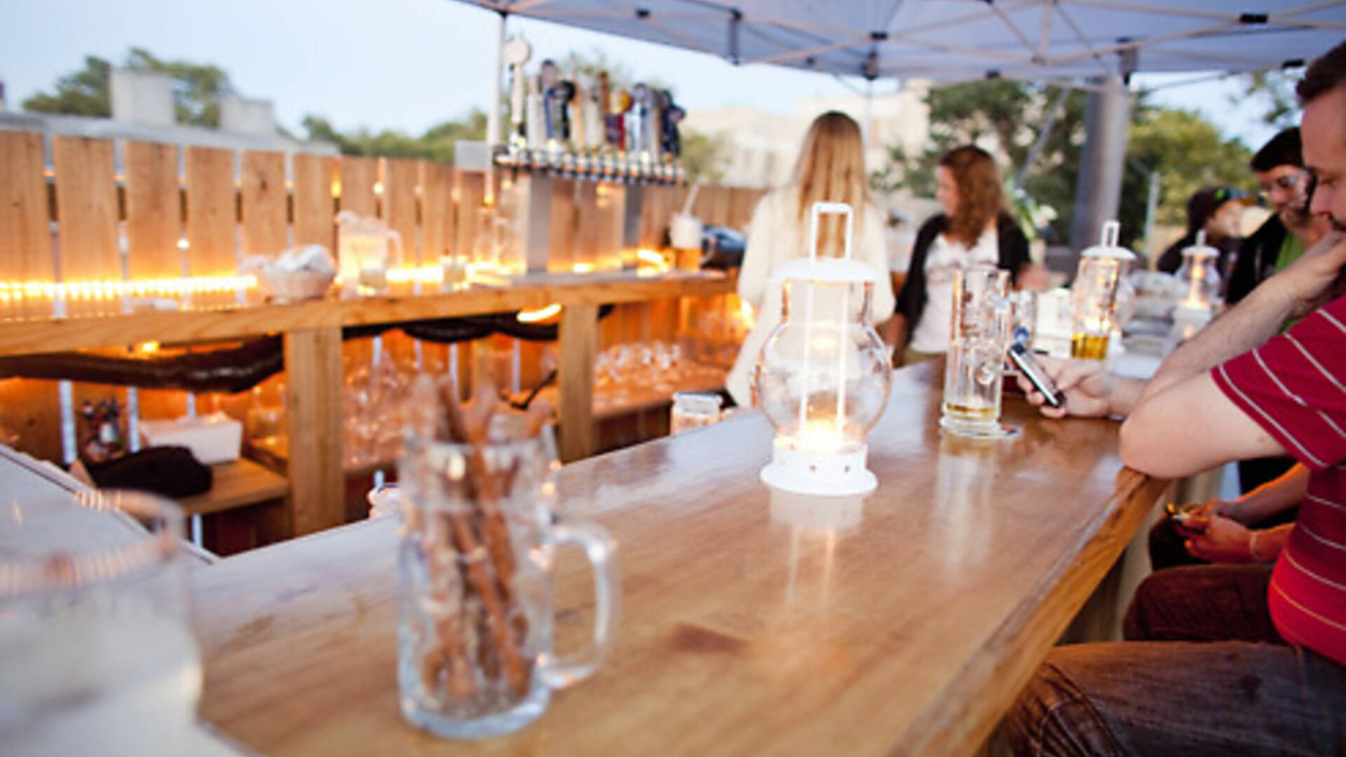 Berry Park Bars in Greenpoint, New York