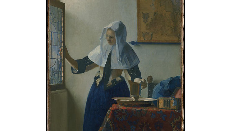 Johannes Vermeer, Young Woman with a Water Pitcher (1662)