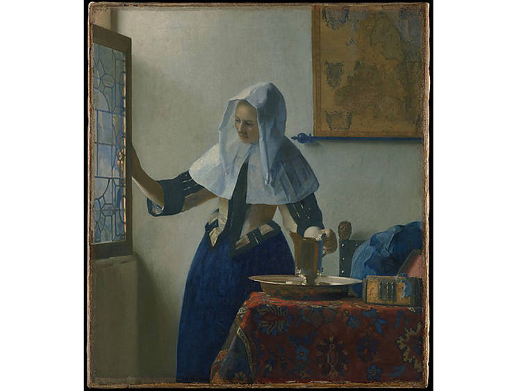 Johannes Vermeer, Young Woman with a Water Pitcher (1662)