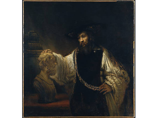 Rembrandt, Aristotle with a Bust of Homer (1653) Rembrandt, Aristotle with a Bust of Homer (1653)