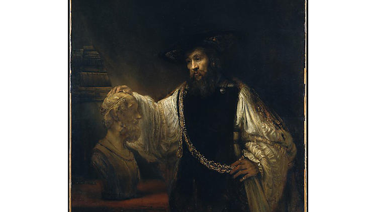 Rembrandt, Aristotle with a Bust of Homer (1653)