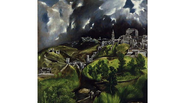 El Greco, View of Toledo (date unknown)