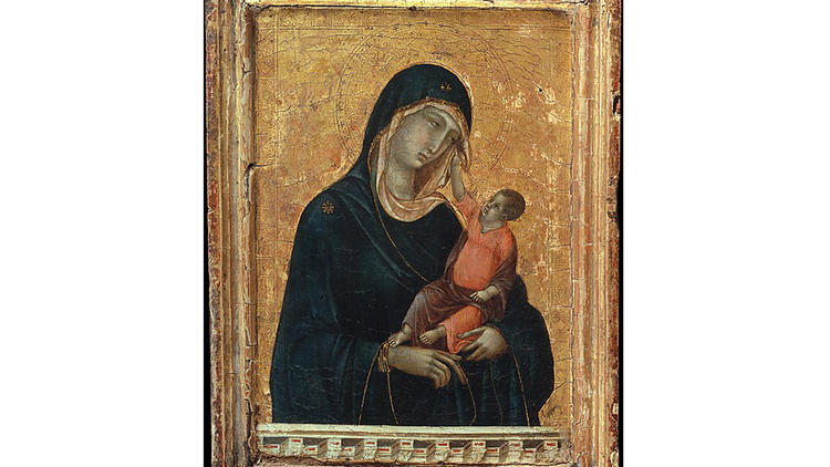 Duccio di Buoninsegna, Madonna and Child (ca. 1300)