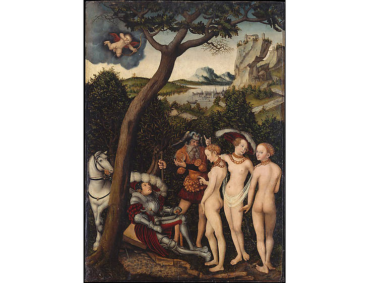 Lucas Cranach the Elder, The Judgment of Paris (c. 1528)