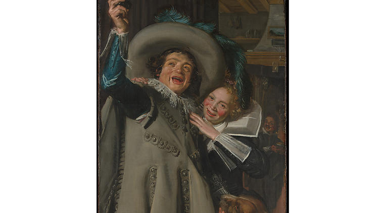 Frans Hals, Young Man and Woman in an Inn ("Yonker Ramp and His Sweetheart") (1623)