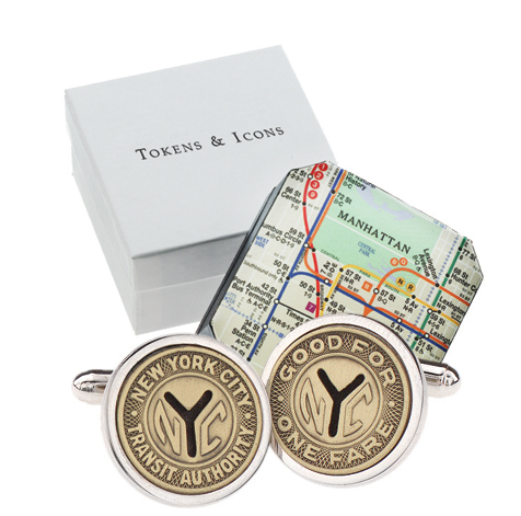 Best Gift Shops In Midtown East New York City - tokens icons sterling silver replica subway token cufflinks 150 at new york