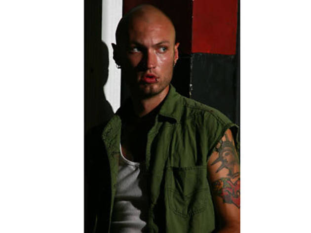 CHECK YOUR (SKIN)HEAD Maynard isn't one to split hairs CHECK YOUR (SKIN)HEAD Maynard isn't one to split hairs.