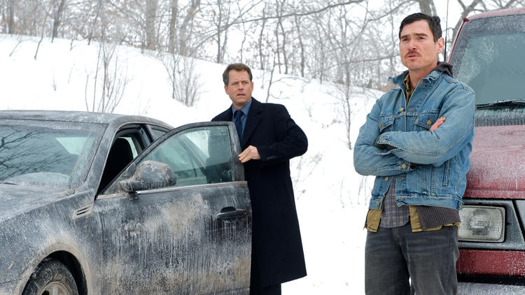 Greg Kinnear, left, and Billy Crudup in Thin Ice