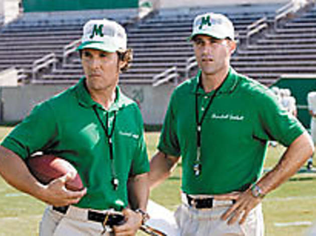 THE LOOK OF MATTHEWS McConaughey, left, and Fox hope to score THE LOOK OF MATTHEWS McConaughey, left, and Fox hope to score.