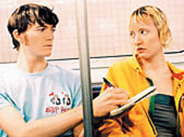 SILENT PARTNERS Crumley, left, passes Buice a note SILENT PARTNERS Crumley, left, passes Buice a note.