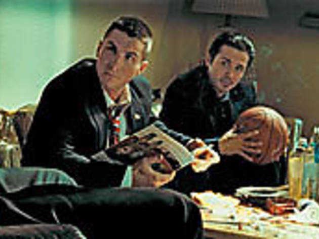 DRESSED TO KILL Bale, left, won't be messed with DRESSED TO KILL Bale, left, won't be messed with.