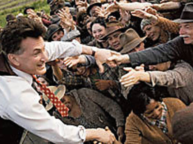 SHAKE HANDS WITH THE DEVIL Penn works his constituency SHAKE HANDS WITH THE DEVIL Penn works his constituency.