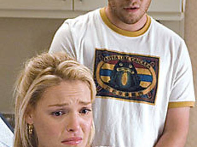 STORK YOU Rogen, rear, and Heigl brace themselves STORK YOU Rogen, rear, and Heigl brace themselves.