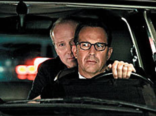 ME AND MY SHADOW Hurt, left, offers Costner some useful tips ME AND MY SHADOW Hurt, left, offers Costner some useful tips.