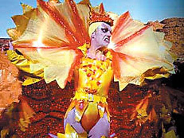 WINGS OF DESIRE Hugo Weaving soars in Priscilla WINGS OF DESIRE Hugo Weaving soars in Priscilla.