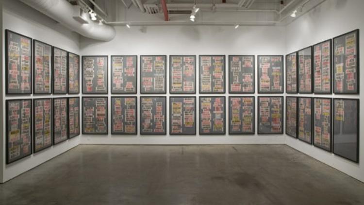 Installation View: Moris (Israel Meza Moreno), February 26-April 16, 2011, I-20 Gallery, New York