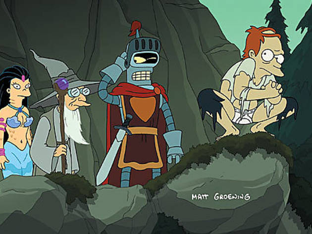A LITTLE FROM GOLLUM A Everybody's off to be the wizard in Futurama: Bender's... A LITTLE FROM GOLLUM A Everybody's off to be the wizard in Futurama: Bender's Game.