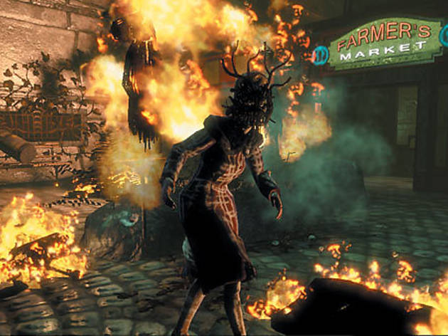 FIRE, WALK WITH ME Bioshock lights it up and burns it down FIRE, WALK WITH ME Bioshock lights it up and burns it down.