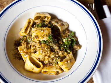 Best restaurants for pasta in New York 2012