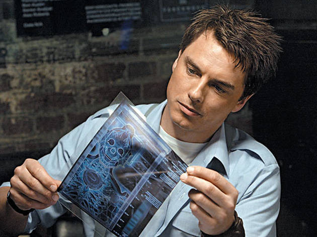 UNDER THE SKIN Barrowman scrutinizesan alien X-ray UNDER THE SKIN Barrowman scrutinizesan alien X-ray.