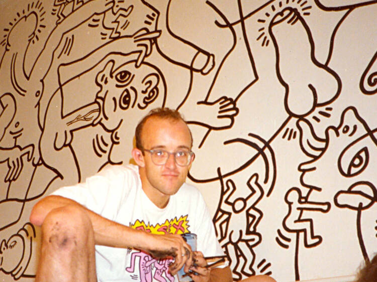 Keith Haring's iconic 'FDR Drive Mural' will be on display for a limited time on Elizabeth Street Keith Haring's iconic 'FDR Drive Mural' will be on display for a limited time on Elizabeth Street