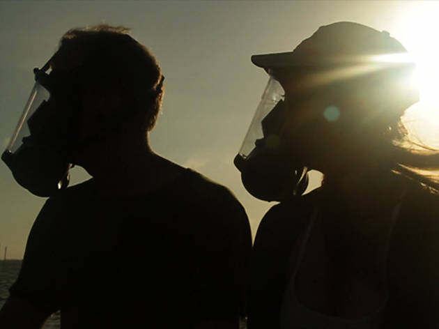 Josh and Rebecca Tickell in The Big Fix Josh and Rebecca Tickell in The Big Fix