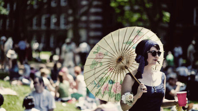 A Jazz Age Lawn Party for Summer - New York on My Mind