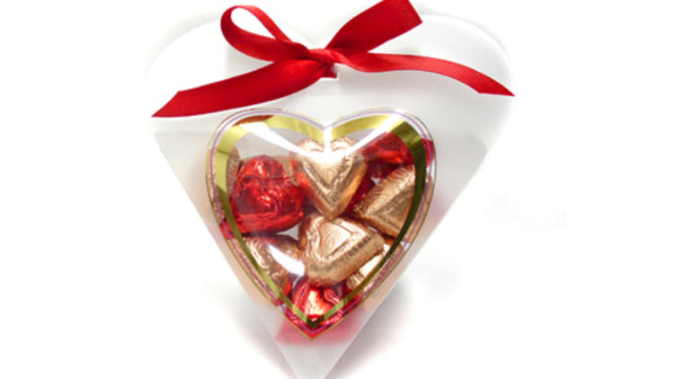 Say Thank You Jennifer With A Mini Heart Tin Gift Present with Chocolates 