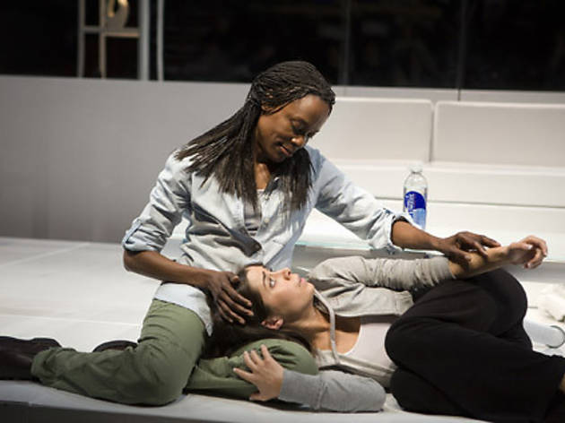 Stunning Charlene Woodard comforts an alienated Cristin Milioti in Stunning