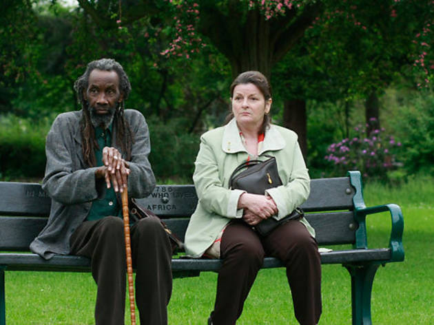Sotigui Kouyat and Brenda Blethyn in London River Sotigui Kouyat and Brenda Blethyn in London River