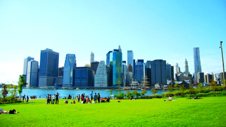 Marvel at the view from Brooklyn Bridge Park