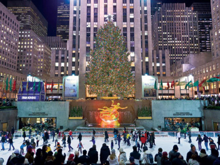 Blind yourself in the glorious illumination of the Rockefeller Center tree
