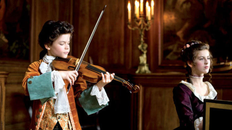 David Moreau and Marie Feret in Mozart's Sister