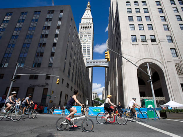 Take over car-free city streets Take over car-free city streets