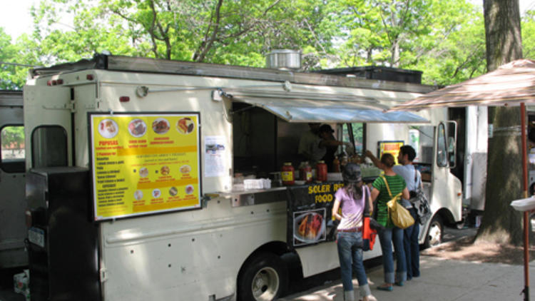 Have lunch at the Red Hook ball fields