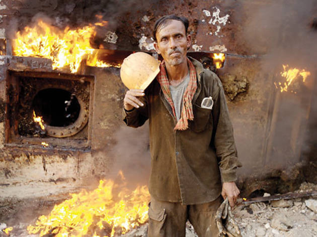 A ship-breaking worker from Bangladesh in Iron Crows A ship-breaking worker from Bangladesh in Iron Crows